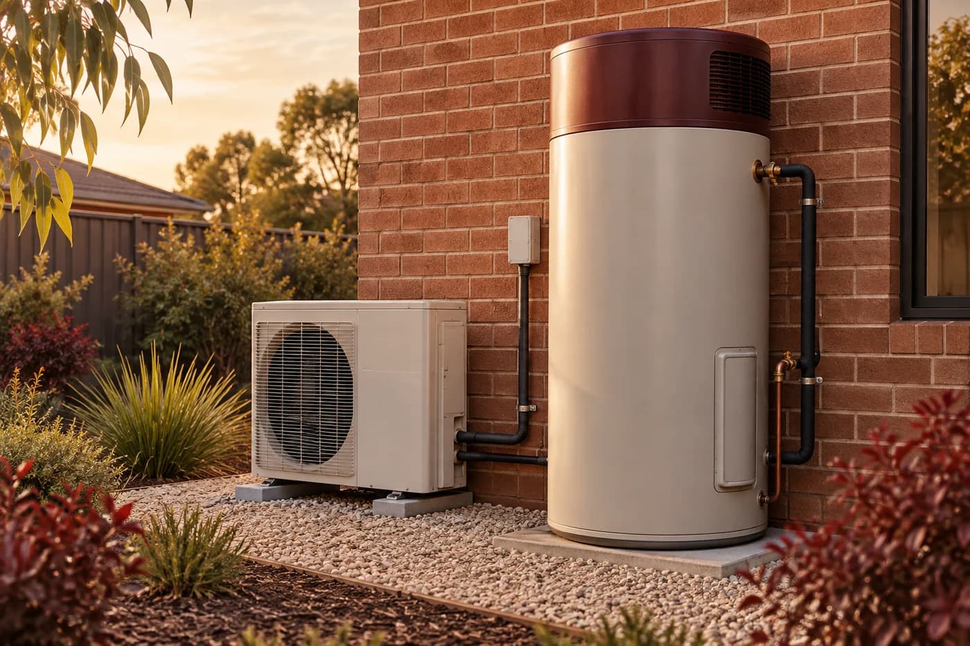 Heat pump hot water